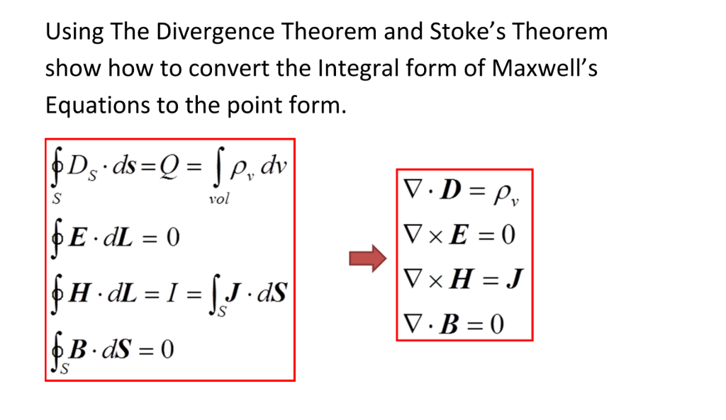 Solved Using The Divergence Theorem And Stoke S Theorem S Chegg Com