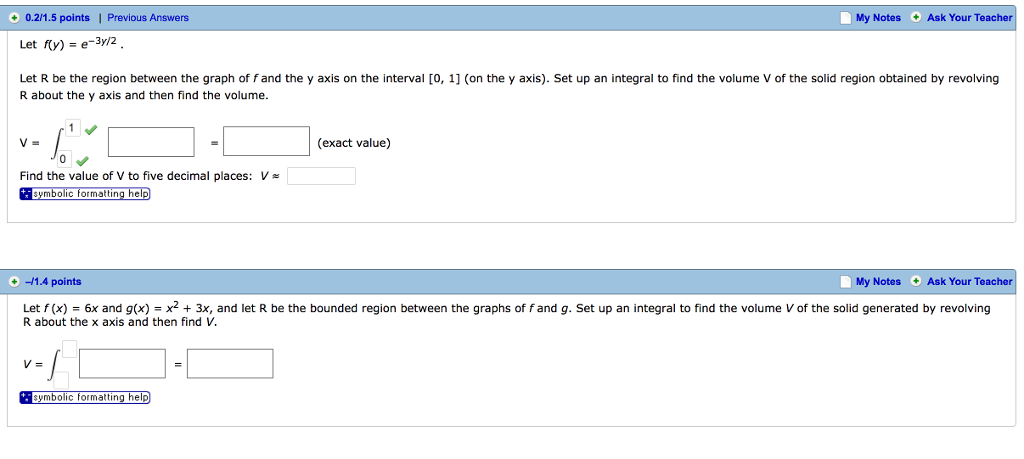 Solved Let F Y E 3y 2 Let R Be The Region Between T Chegg Com