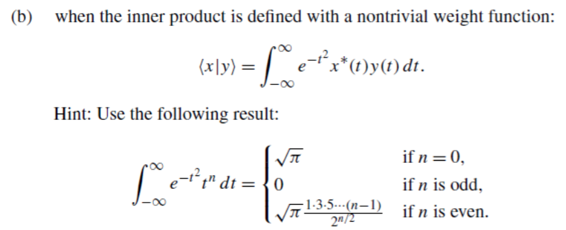 Solved 2 12 Given The Linearly Independent Vectors X T T Chegg Com