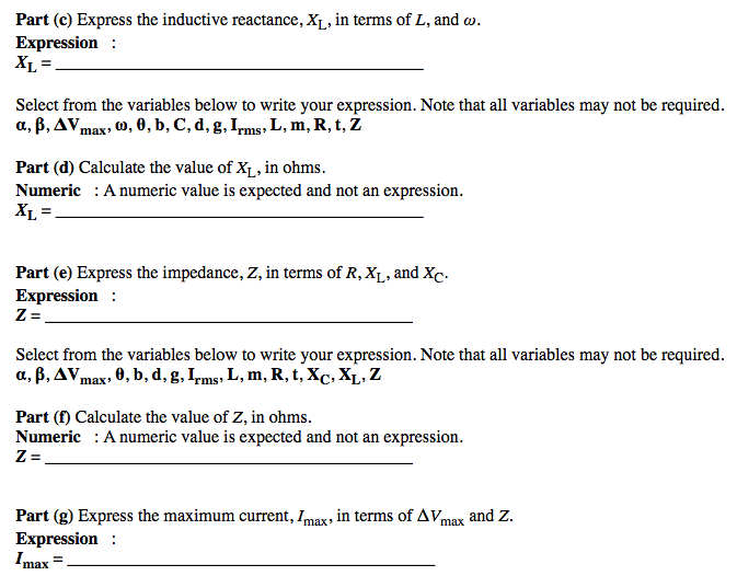 Solved Problem 13 In The Simple Ac Circuit Shown On The Chegg Com