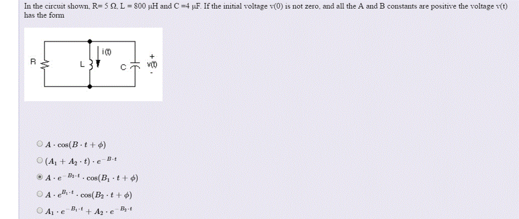 Solved In The Circuit Shown R 3 W L 361ih And C 1 Mf If Chegg Com