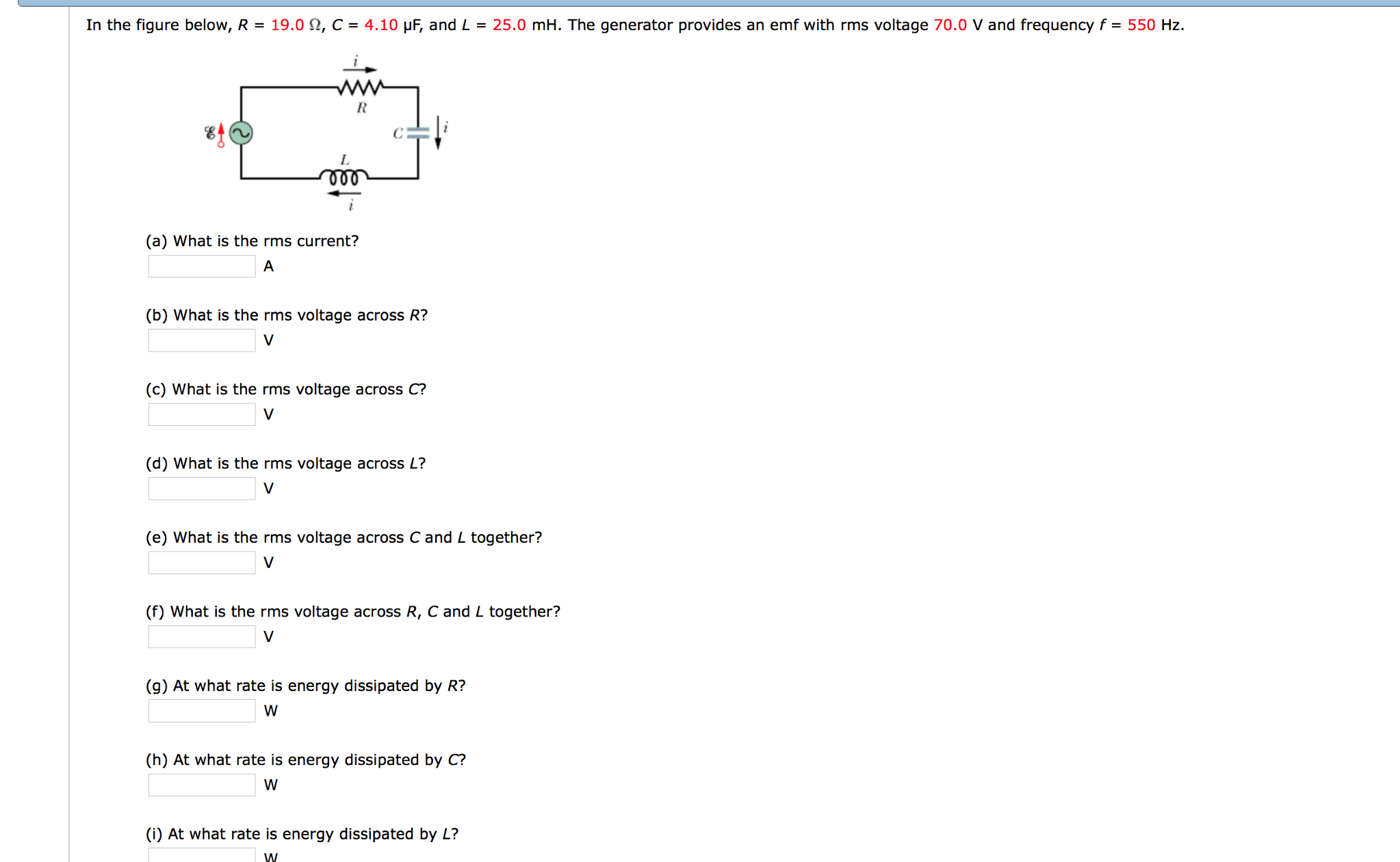 Solved In The Figure Below R 19 0 Ohm C 4 10 Mu F Chegg Com