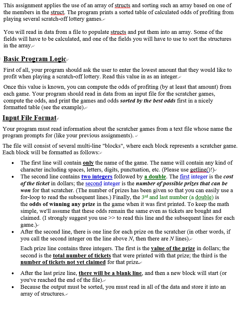 Typedef array of structs image