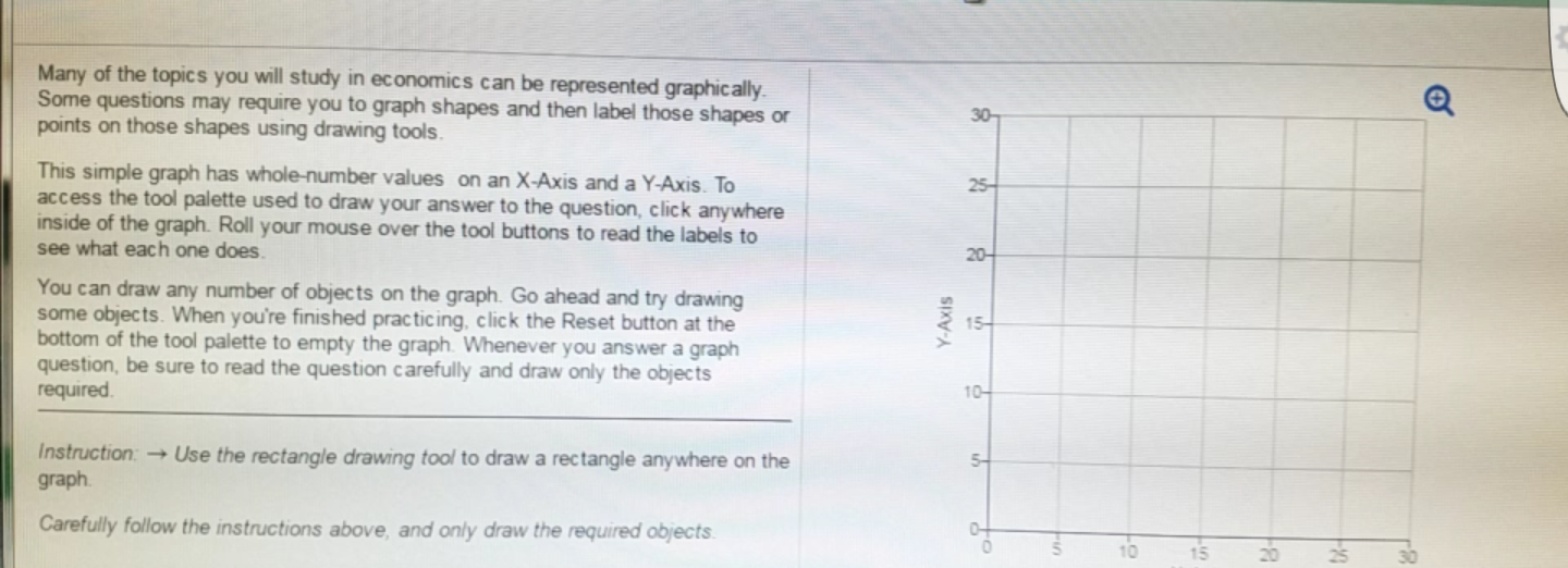 Many of the topics you will study in economics can be represented graphically. Some questions may...