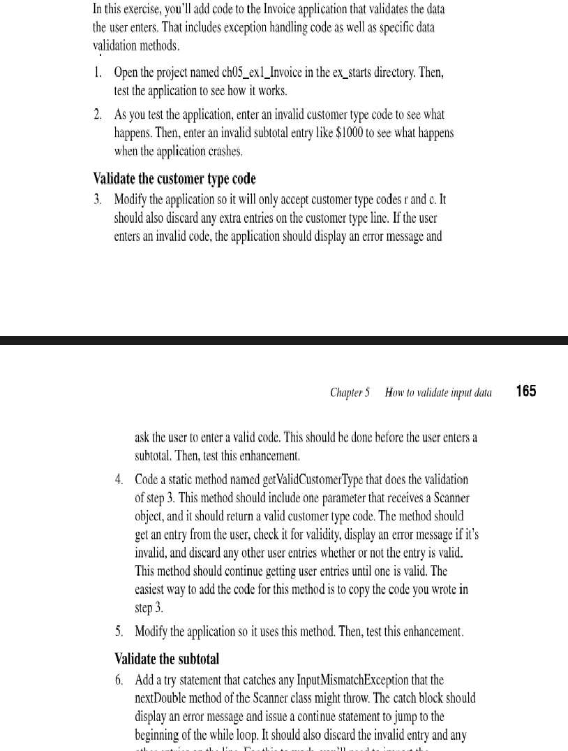 Validate homework picture