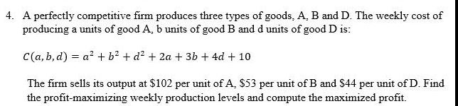 economics and perfectly competitive firm economics and perfectly competitive firm