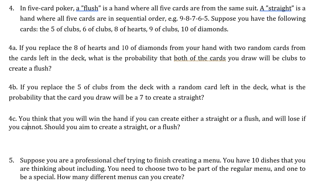 How to win five card draw