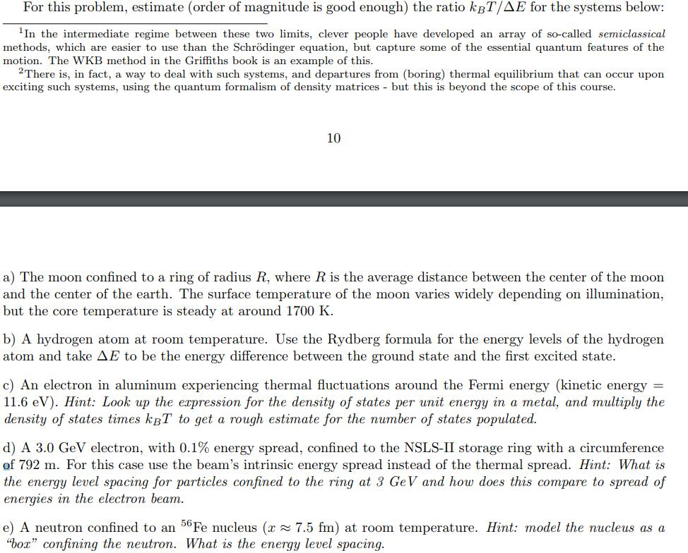 For This Problem Estimate Order Of Magnitude Is