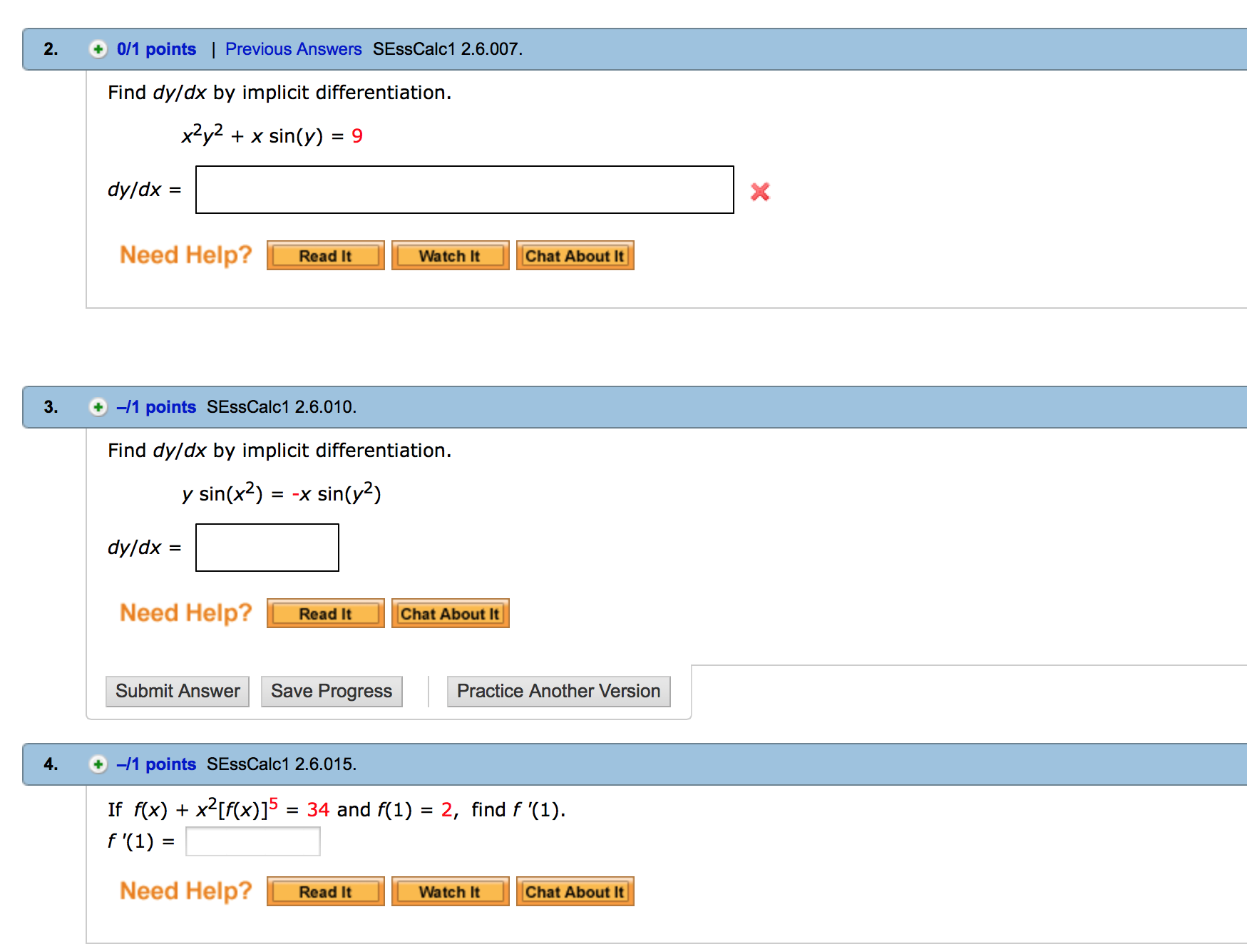 Solved Find Dy Dx By Implicit Differentiation X 2y 2 X Chegg Com Solved Find Dy Dx By Implicit Differentiation X 2y 2 X Chegg Com