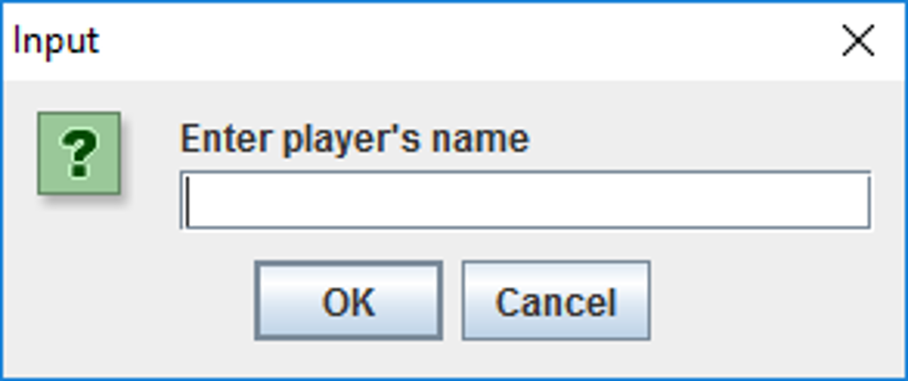 Player input