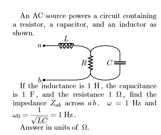 solved an ac source powers a circuit containing a resisto rc series circuit ac source powers a circuit containing