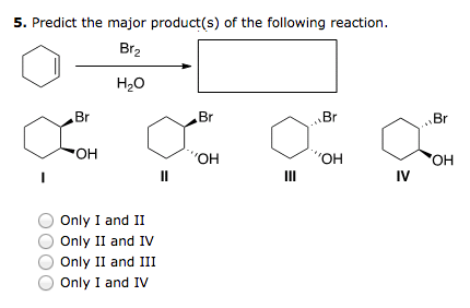 Predict the major product(s) of the following reac