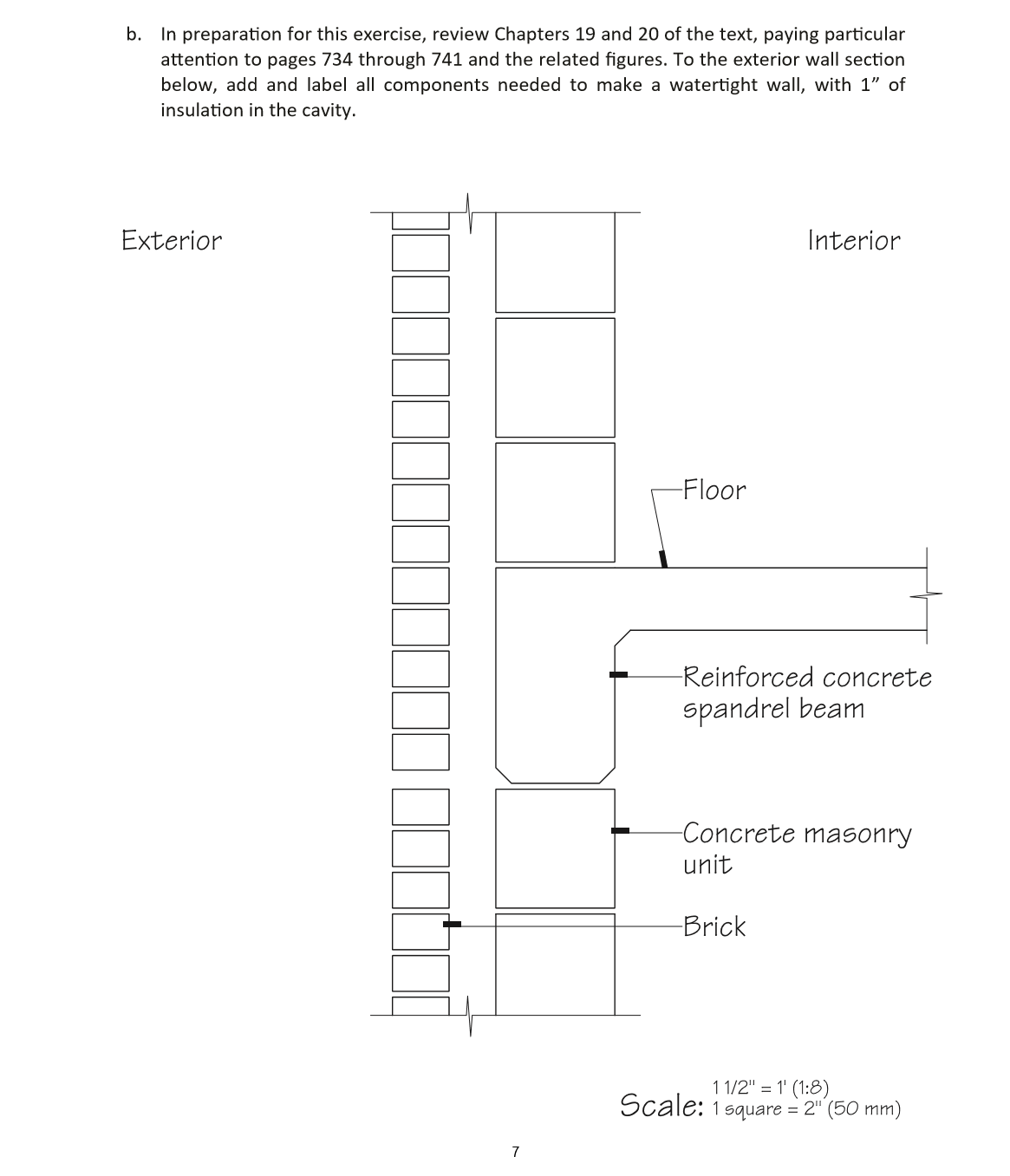 Solved 3 18 Points Drawing The Building Envelope This