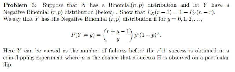 Solved Problem 3 Suppose That X Has A Binomial N P Dis Chegg Com