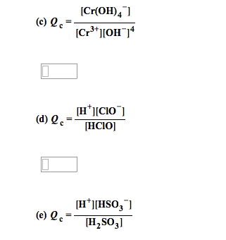 Solved Write The Equation For The Equilibrium That Corres Chegg Com