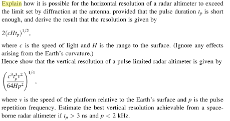 Radar diffraction meaning