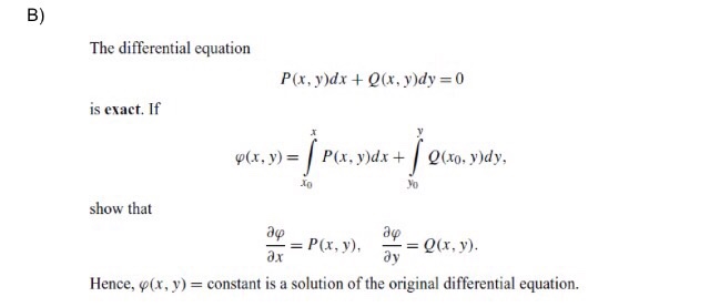 Solved The Differential Equation P X Y Dx Q X Y Dy 0 Chegg Com