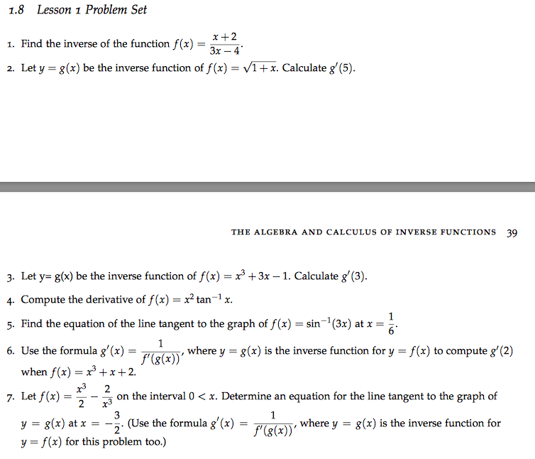 Solved Find The Inverse Of The Function F X X 2 3x Chegg Com