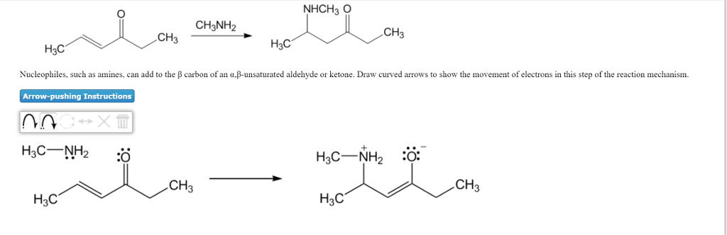 Solved CH3NH2 CH3 CH3 ??? Unsaturated Aldehyde Or Ketone