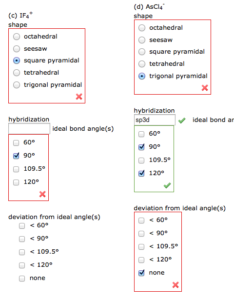 molecular geometry seesaw