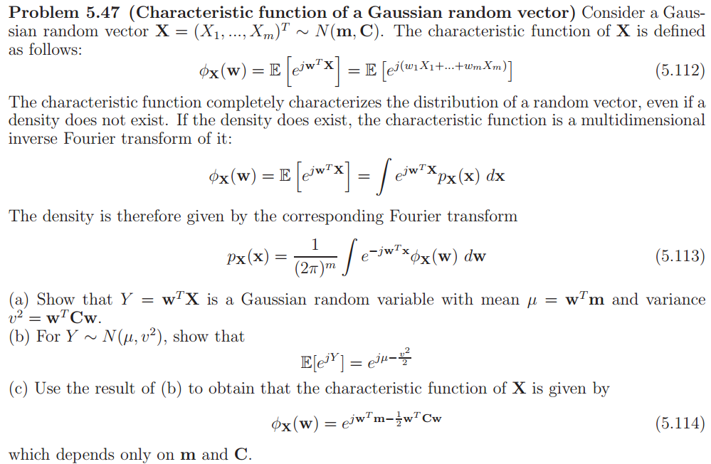 Solved Consider A Gaussian Random Vector X X 1 X Chegg Com