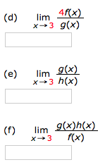 Given That Lim X 3 F X 9 Lim X 3 G X Chegg Com