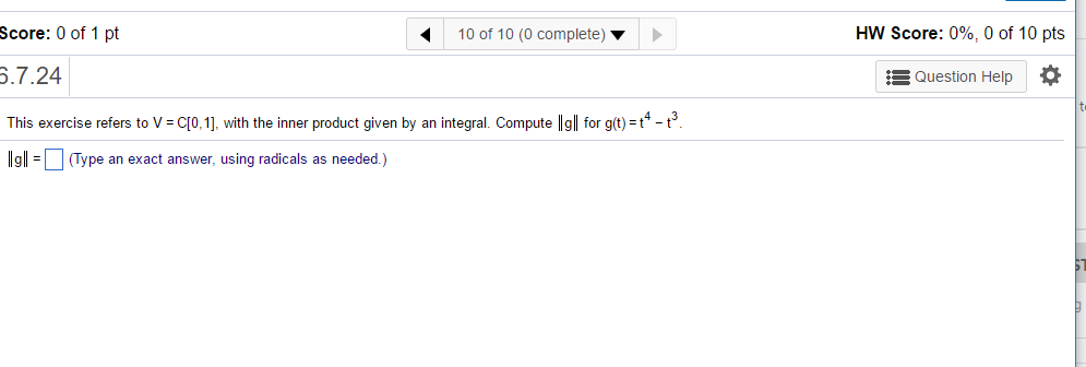 Solved This Exercise Refers To V C 0 1 With The Inn Chegg Com