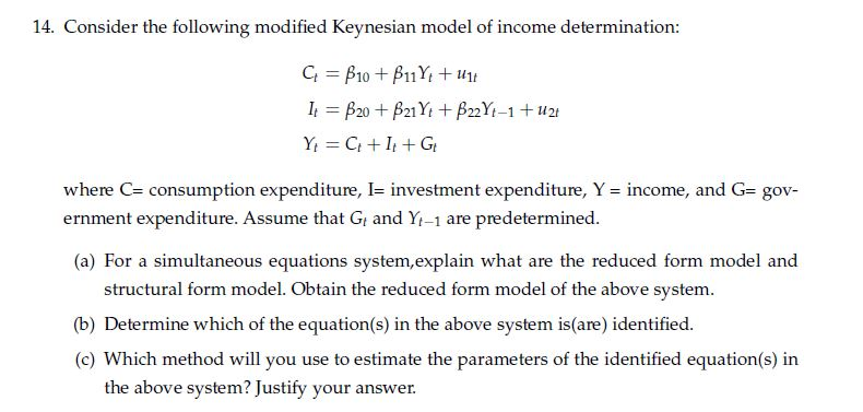 economics archive june 06 2017 chegg com reduced form model