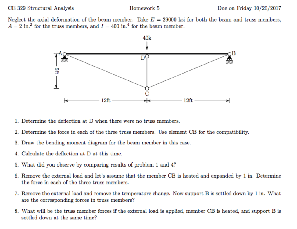 Deflection 5 8 1 – Structural Beam Analysis