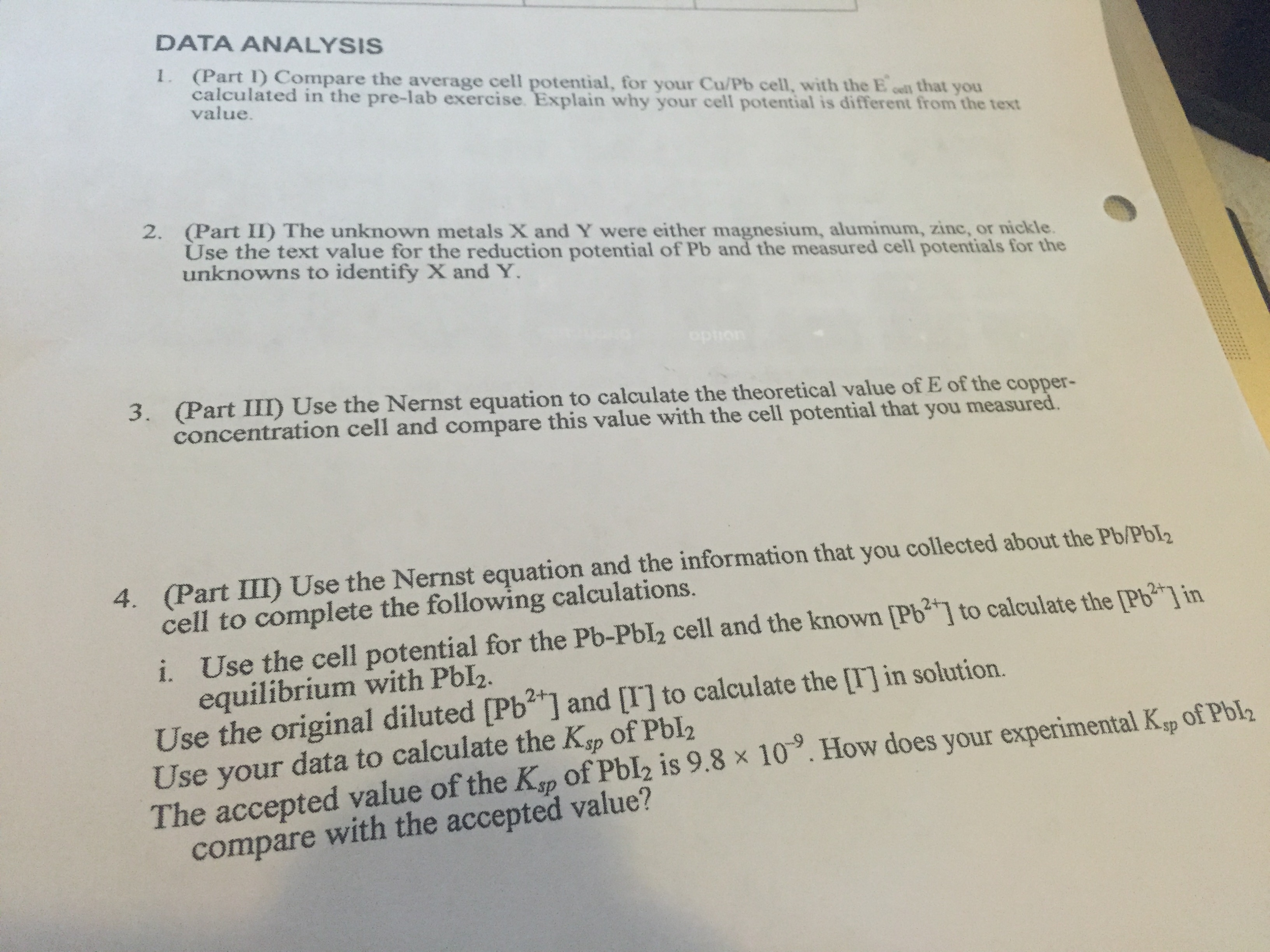 Onion cell lab report results image