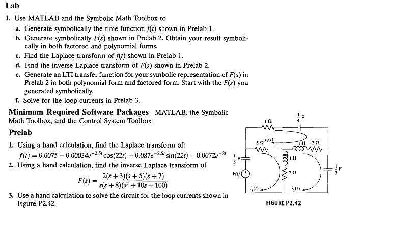 matlab symbolic math toolbox stony brook