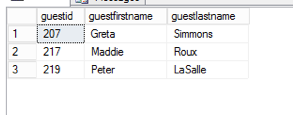 Answered! Write MySQL queries for the following questions (screenshots show correct results): The database is called "Rentals"... 3
