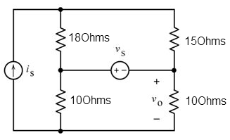 solved the inputs to this circuit are the current source