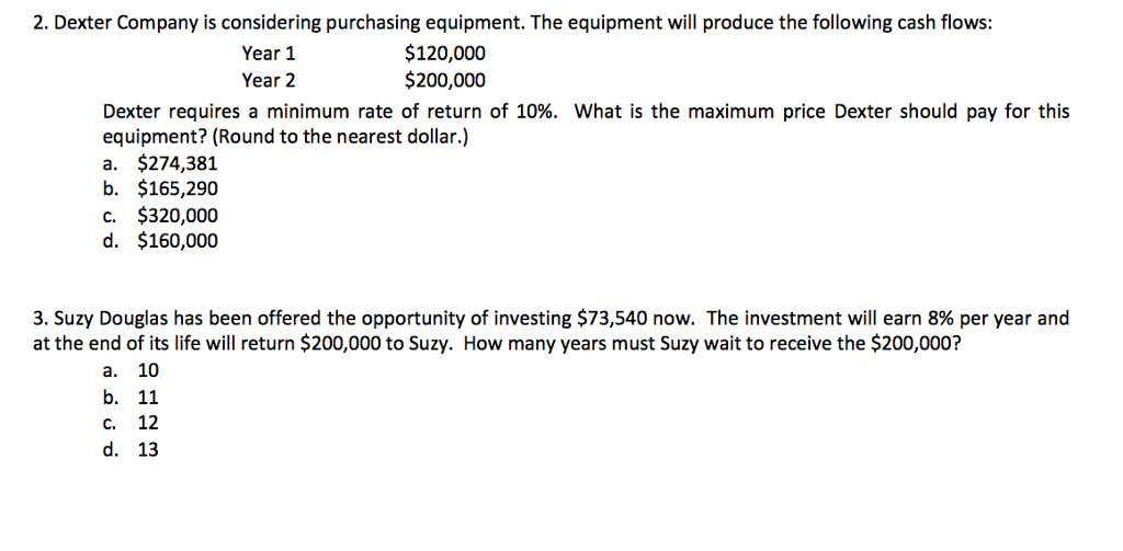 Mango madness company is considering purchasing equipment is an investing investing commodities gold technicals