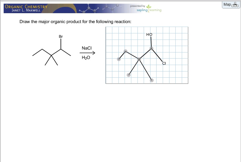 Solved ORGANIC CHEMISTRY Presented By Sapling Learning AN