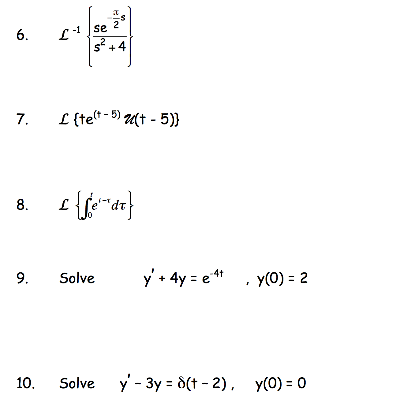 Solved 6 L 1 Se Pi 2s S 2 4 7 L Te T 5 U T 5 8 L Chegg Com