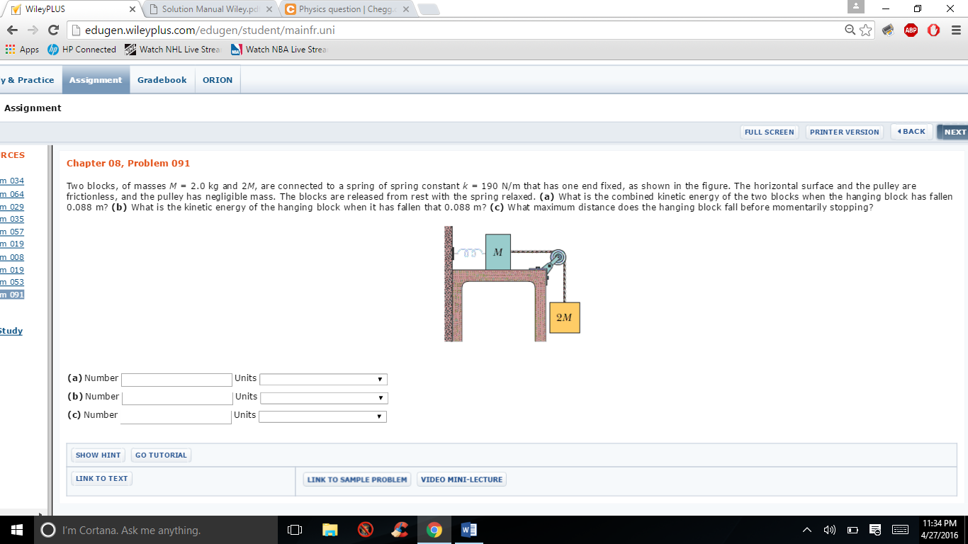 m RCES 034 OC M Wiley PLUS Solution Manual Wiley p