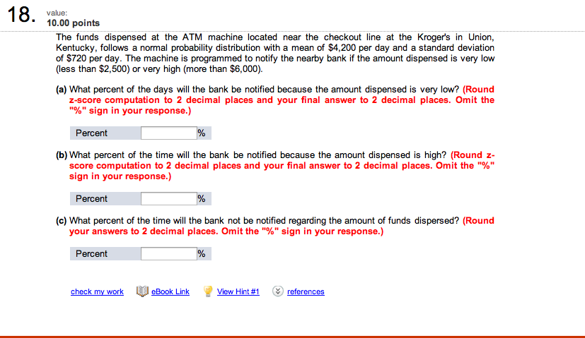 Solved The Funds Dispensed At The Atm Machine Located Nea