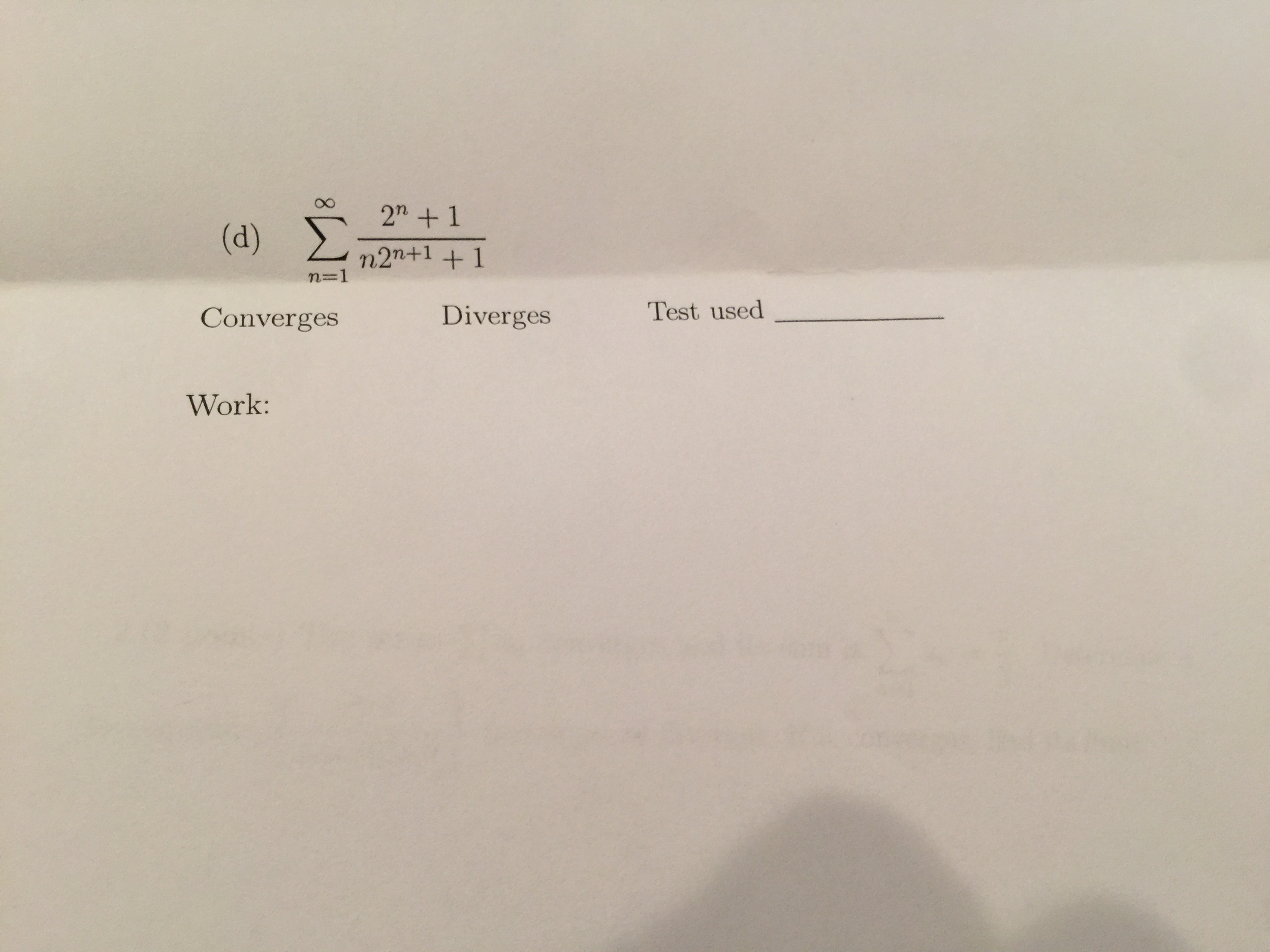 1 n 2n 7. (2n-1)/2^n. (2n-1)!<n^(2n-1). 2^N:2^N-1 * 2^N-1. О((N+1)∗N/2)=О(N 2 )..