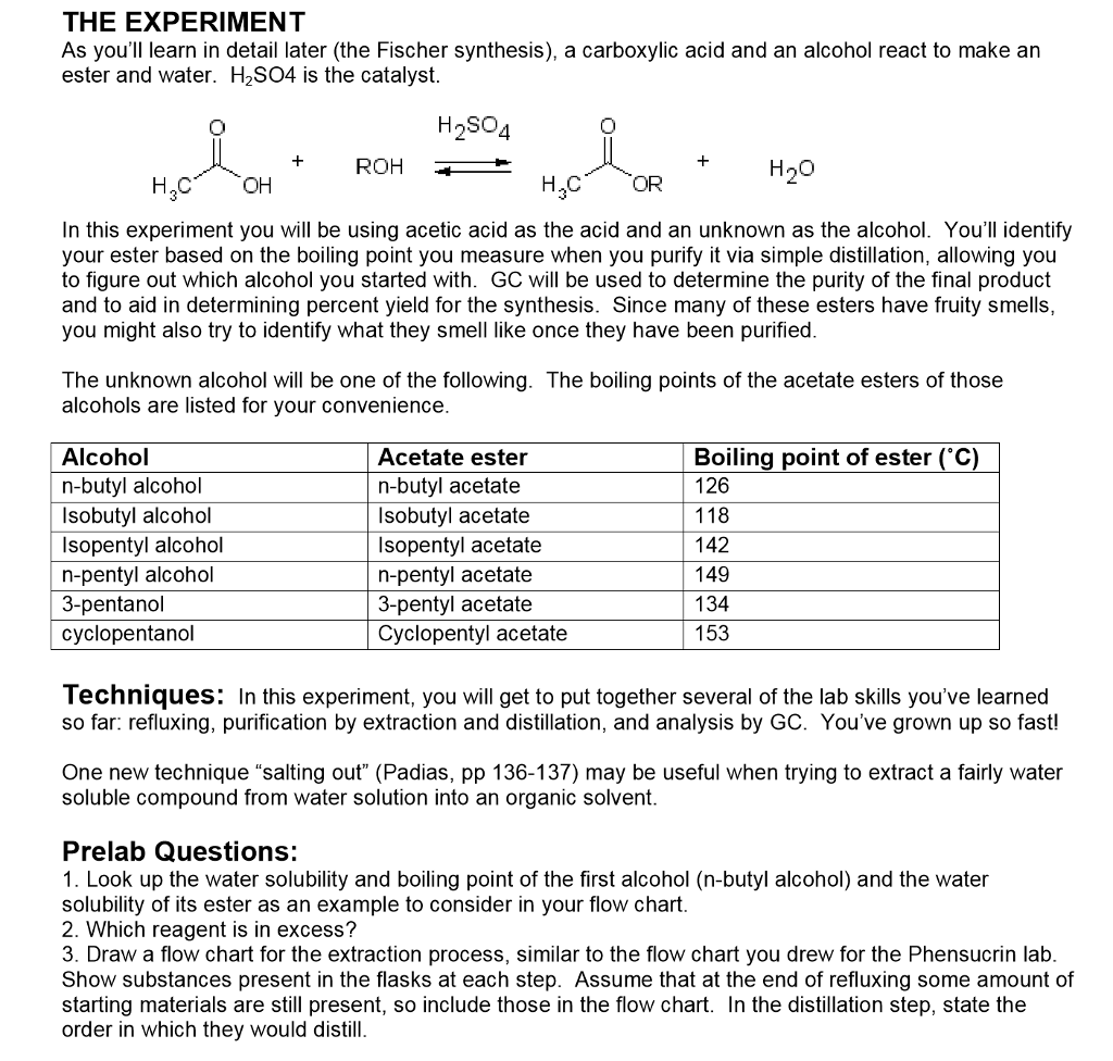 Alcohol Solubility In Water Chart