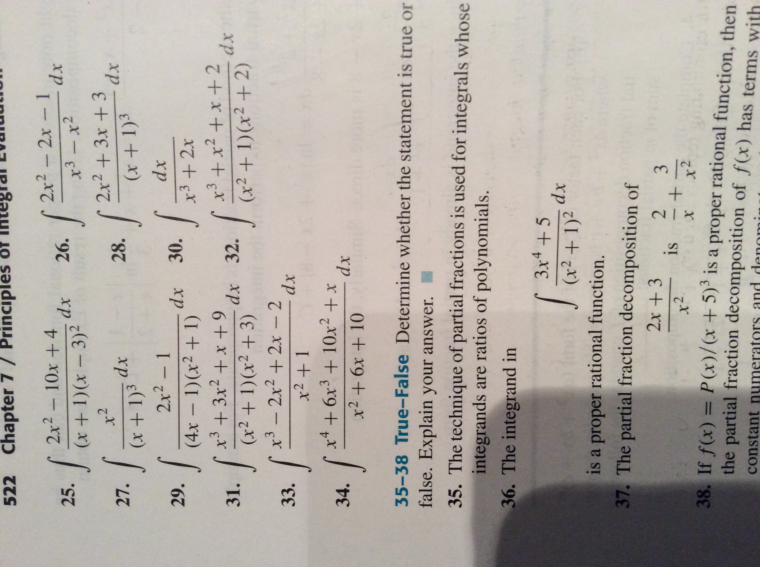 Solved Integral 2x 2 1 4x 1 X 2 1 Dx Chegg Com