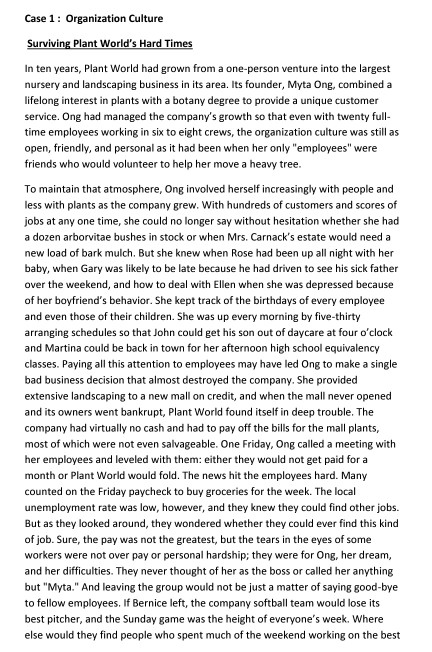 surviving plant worlds hard times case study answers