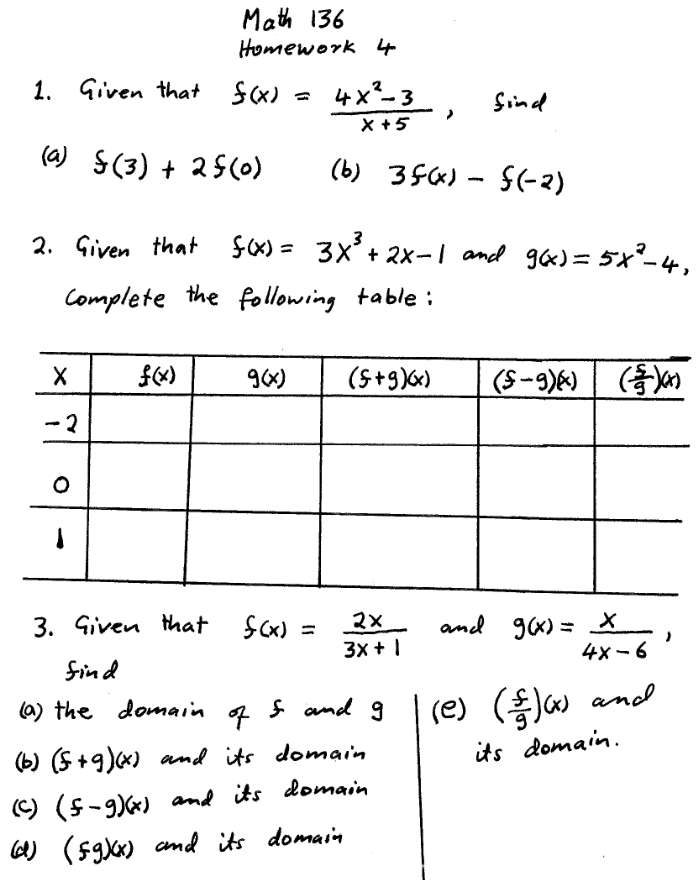 Solved Mah 136 Homework 4 1 Given That S X 4 3 X 5 2 Chegg Com