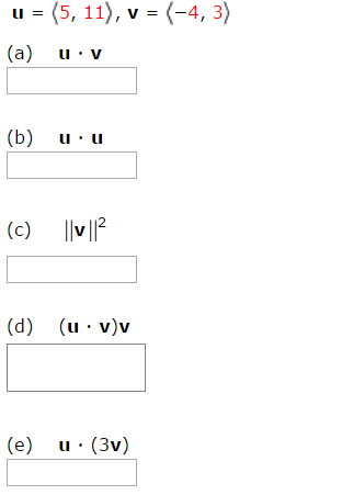 Solved Find U V U U V 2 U V V And U 3v Chegg Com