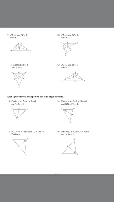 Solved 50. EP and FP are angle bisectors of A DEF. Find