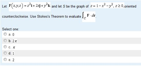 Solved Let F X Y Z Z 2i 2xj Y 2k And Let S Be The Gr Chegg Com