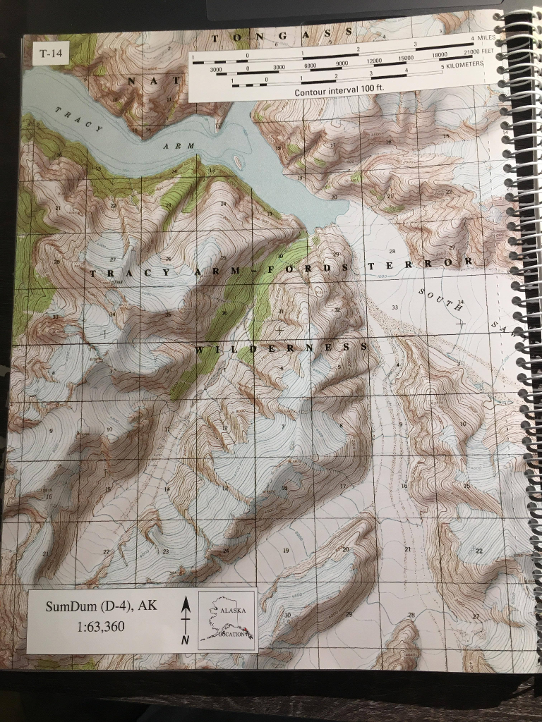 see more Show transcribed image text Physical Geography Laboratory Manual Section Name EXERCISE 48 PROBLEMS-PART IV le (scale " The The following questions ...