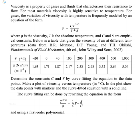 Solved 3 Viscosity Is A Property Of Gases And Fluids Tha Chegg Solved 3 Viscosity Is A Property Of Gases And Fluids Tha Chegg