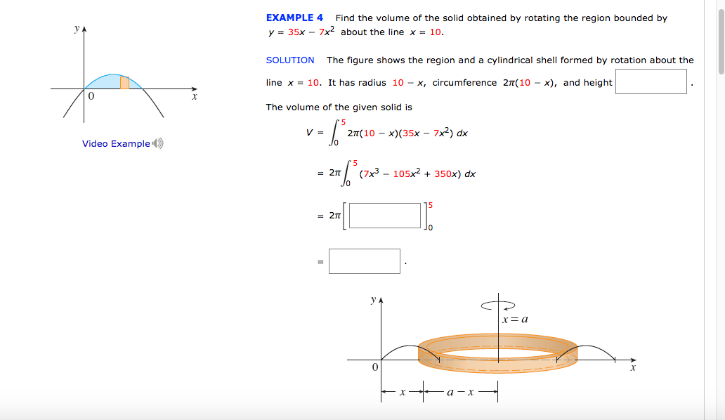 Find The Volume Of The Solid Obtained By Rotating The Chegg Com