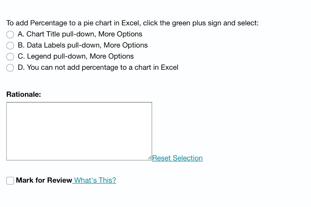 Add Percentage In Excel Pie Chart